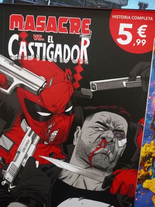 Cómics Masacre Marvel