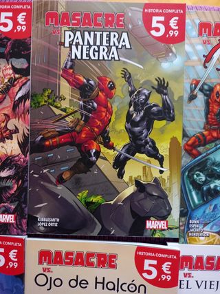 Cómics Masacre Marvel