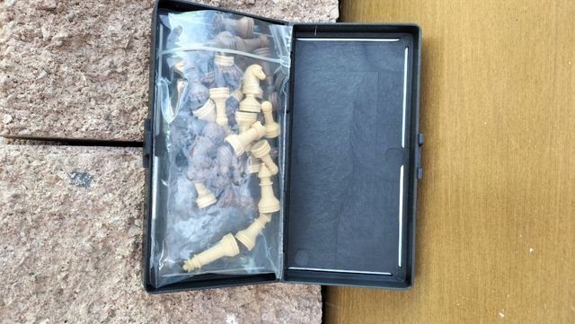 Juego ajedrez de viaje magnético