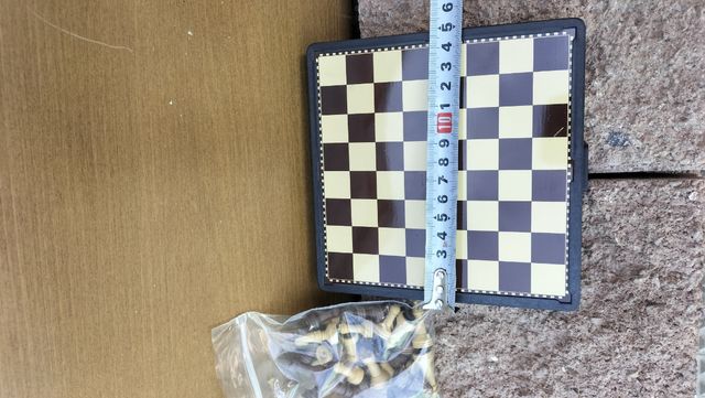 Juego ajedrez de viaje magnético