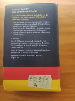 Diccionario Oxford pocket Ingles