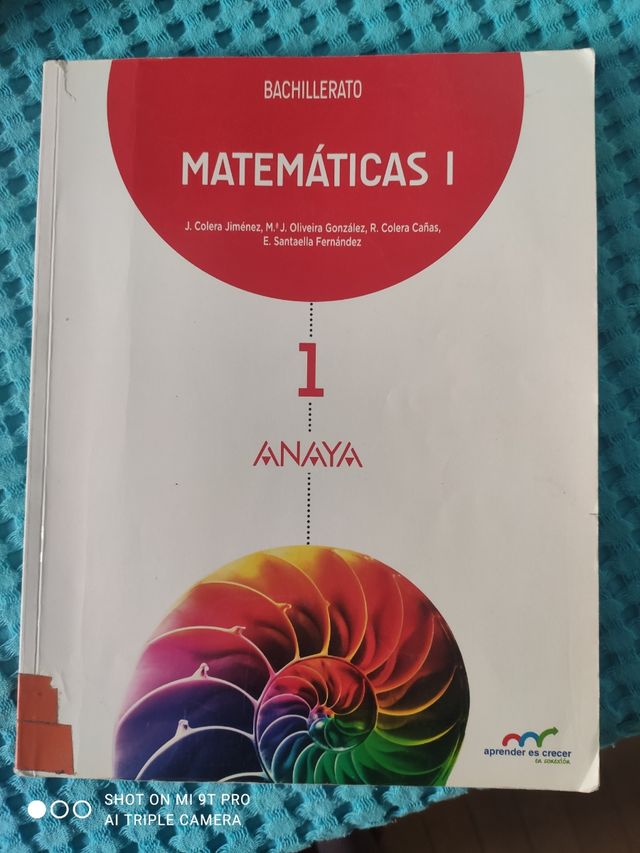 Matemáticas 1 bachillerato
