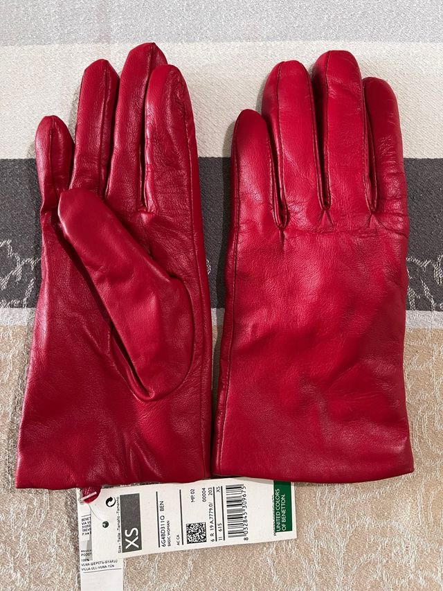 Guanti in pelle BENETTON