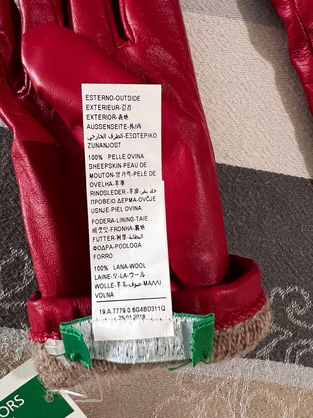 Guanti in pelle BENETTON