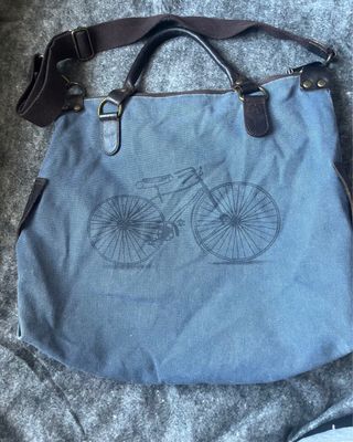 Bolso dibujo bicicleta 