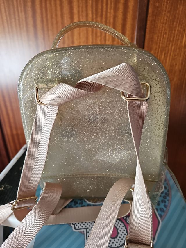 Mochila transparente