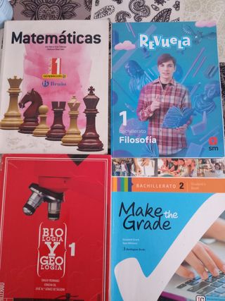 Libros 1° y 2° bachillerato