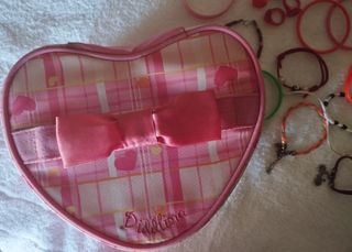 Borsa per bambini con anelli, bracciali, collane