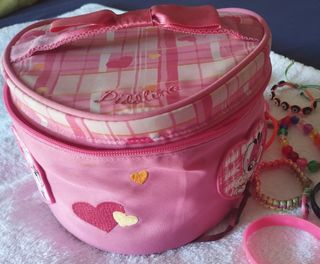 Borsa per bambini con anelli, bracciali, collane