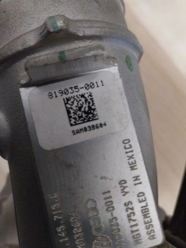 Turbo vw scirocco GTS nuevo