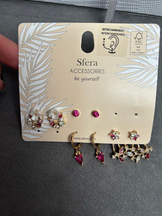 Pendientes sfera