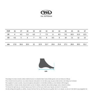 Botas TSL Outdoor Step-In Trek Mid