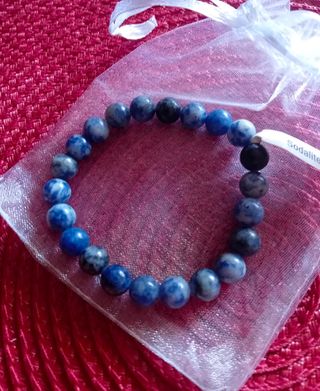 Braccialetto in Sodalite Pietra Naturale 8 mm