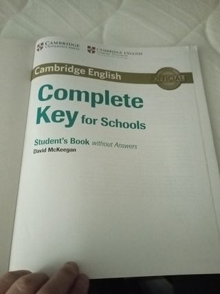 Libros Inglés Cambridge nivel A2