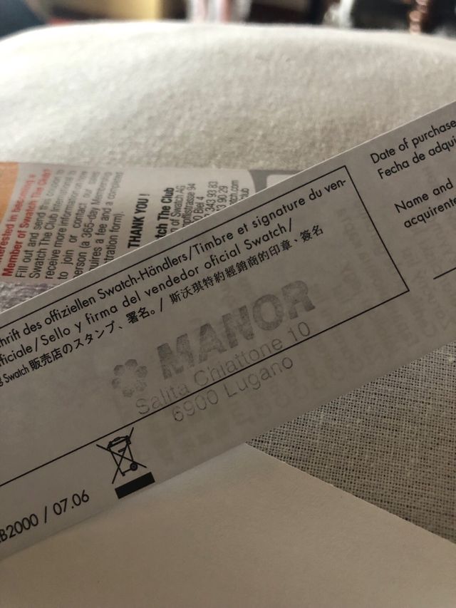 Orologio Swatch Skin