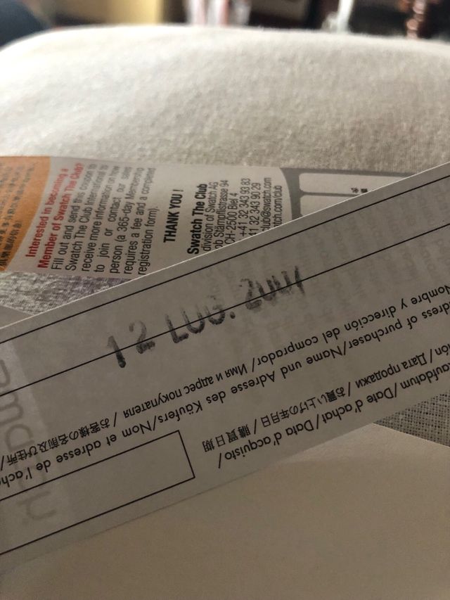 Orologio Swatch Skin