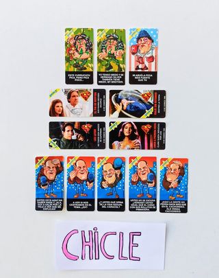 CROMOS CHICLE AÑOS 90