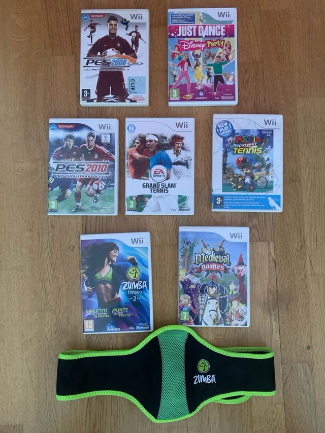Set juegos Wii