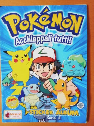 Pokemon acchiappali tutti STICKER ALBUM