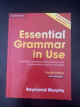 Libro de Grammar Inglés