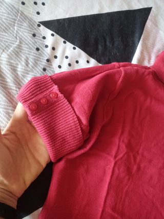 Jersey rojo mujer talla 40