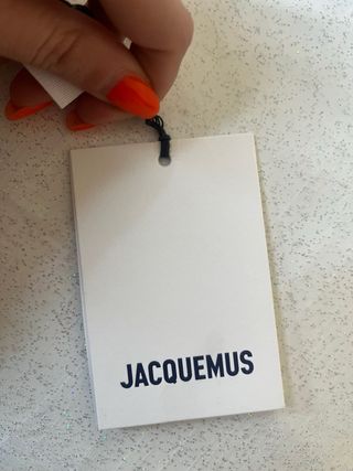 Crop top Jacquemus La Maille Neve white 42