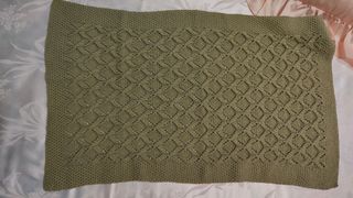 Copertina per neonato verde