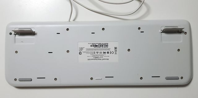 Teclado Multimedia Microsoft blanco