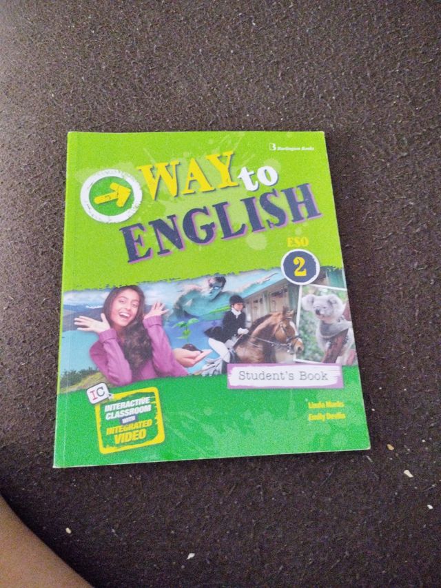 Libro de inglés de 2 ESO WAY TO ENGLIHS 