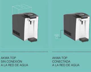 Dispensador de agua fría y con gas - AKWA TOP