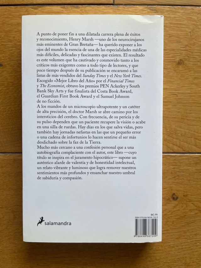 Ante todo no hagas daño - Henry Marsh 
