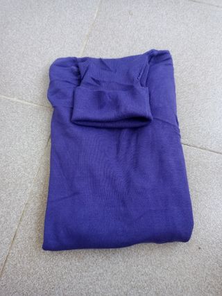 Jersey lila . zara. Talla L