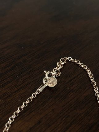 Pulsera chapada en oro rosa 18k con diamantes