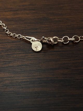 Pulsera chapada en oro rosa 18k con diamantes