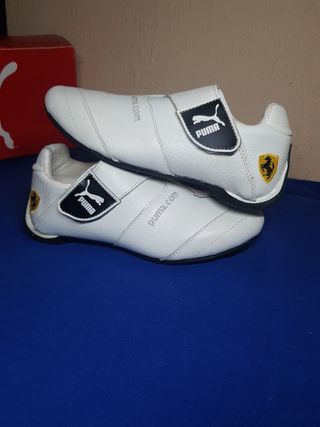 Puma Ferrari blancas 38