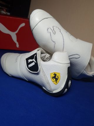 Puma Ferrari blancas 38