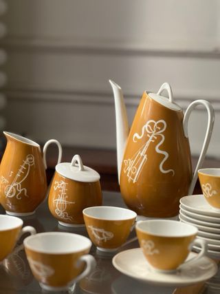 Set cafe Bidasoa  vintage