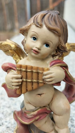 Lote de 2 angelitos querubines