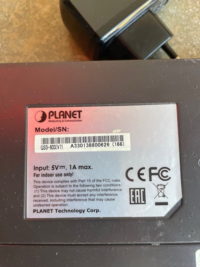 PLANET GSD-803 Switch 8p GIGABIT