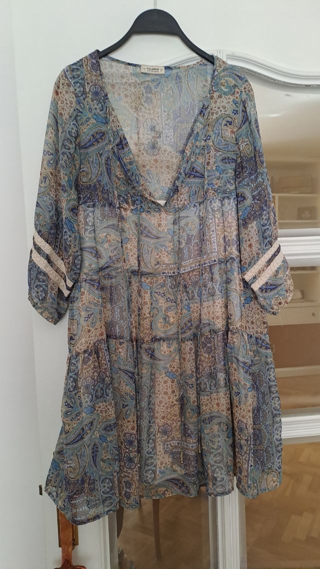 Vestido boho pull & bear