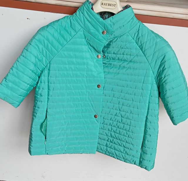 Giacca trapunta 3/4 manica