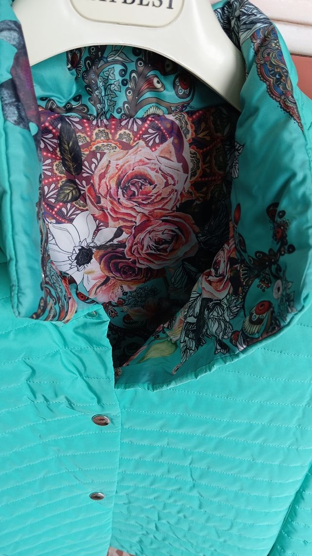 Giacca trapunta 3/4 manica