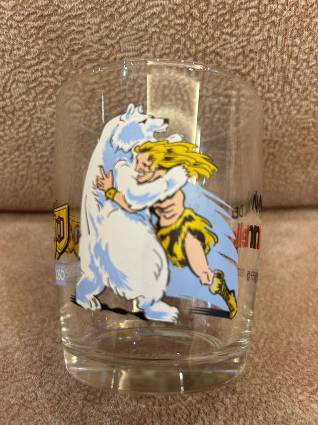 Bicchieri Vintage della Nutella con nomi