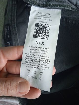 Pantalón hombre Armani 