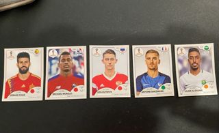Lote de Cromos Mundial Rusia 2018