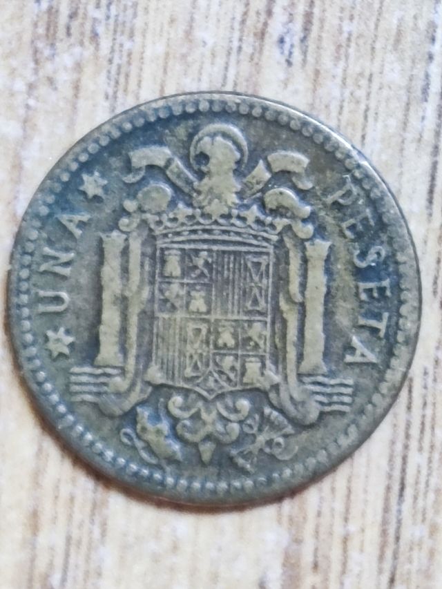 Moneda 1 peseta 1947