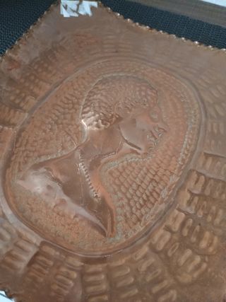 Quadro sbalzo in rame vero vintage