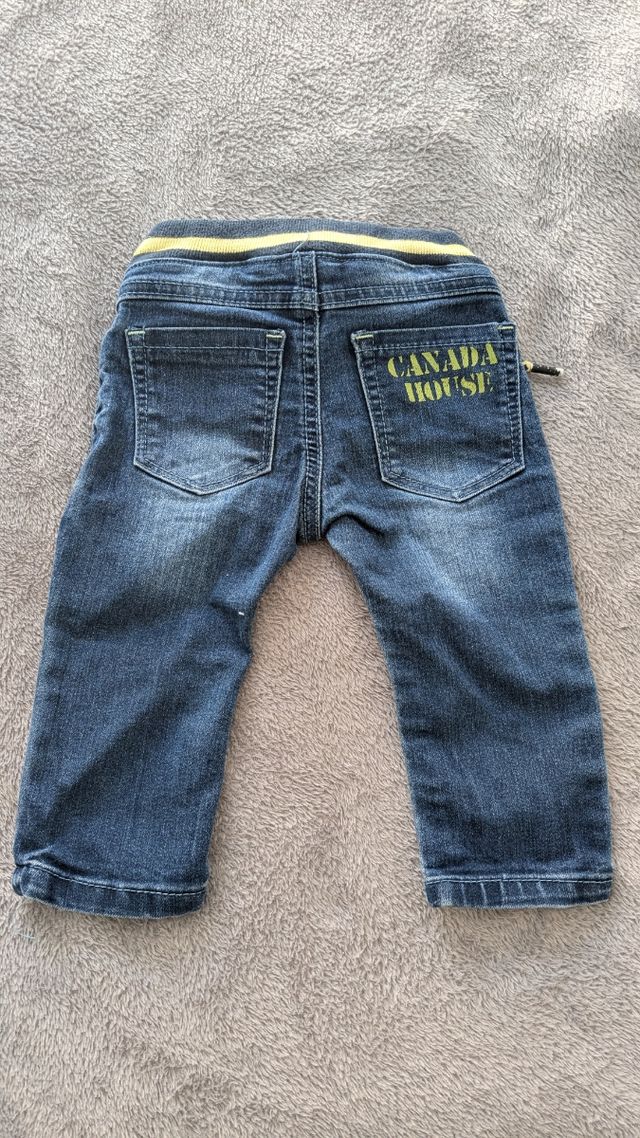 Tejano bebé marca Canadá