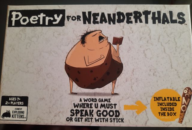 Poetry for neanderthals