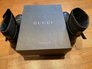 Stivaletti da uomo in pelle marca Gucci